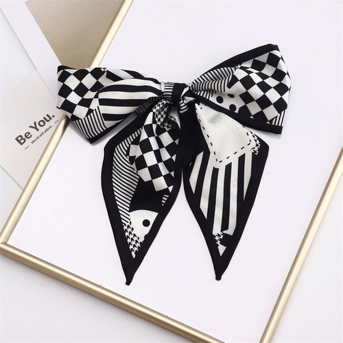 South Korea scarves bowknot hair band bind women hair ribbon hair accessories long bag handle bag 