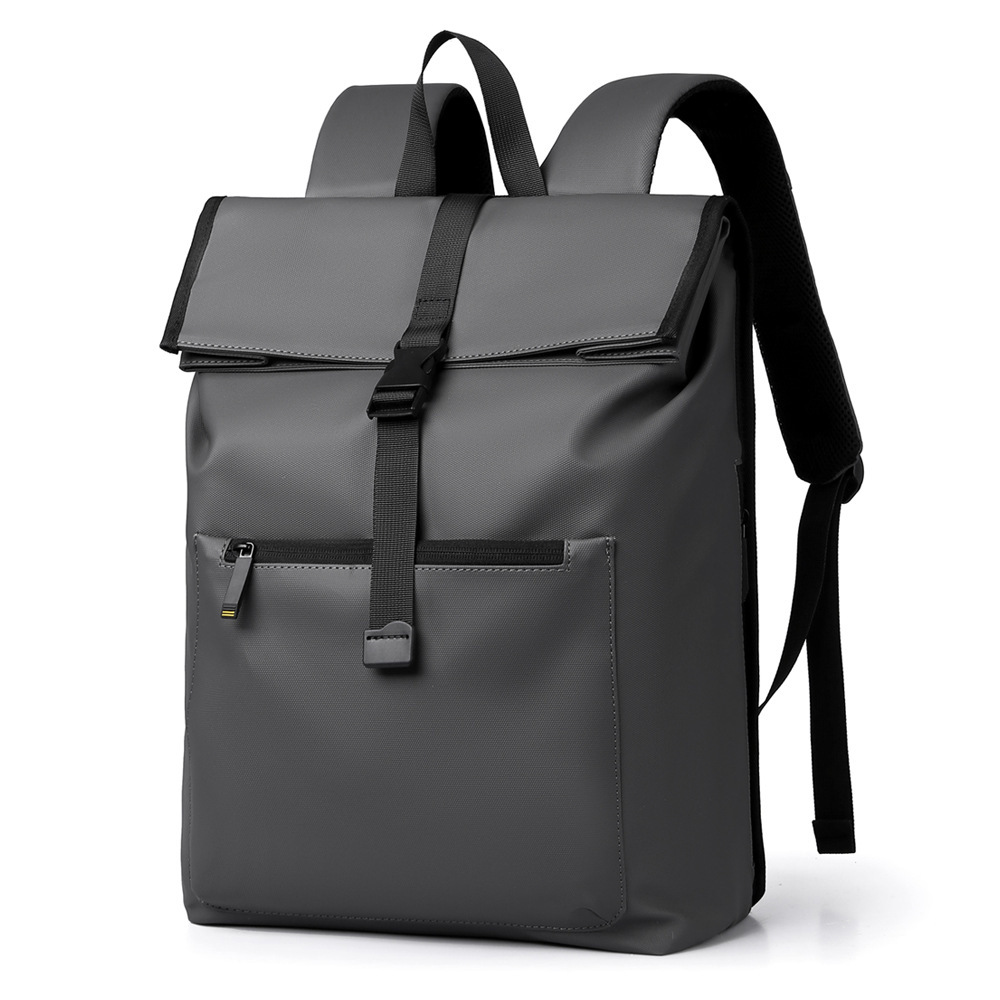 Cross-Border Men's and Women's Business Backpacks, Casual Commuting, 2026 New Model, Large Capacity, Simple Computer Bags for Male and Female College Students