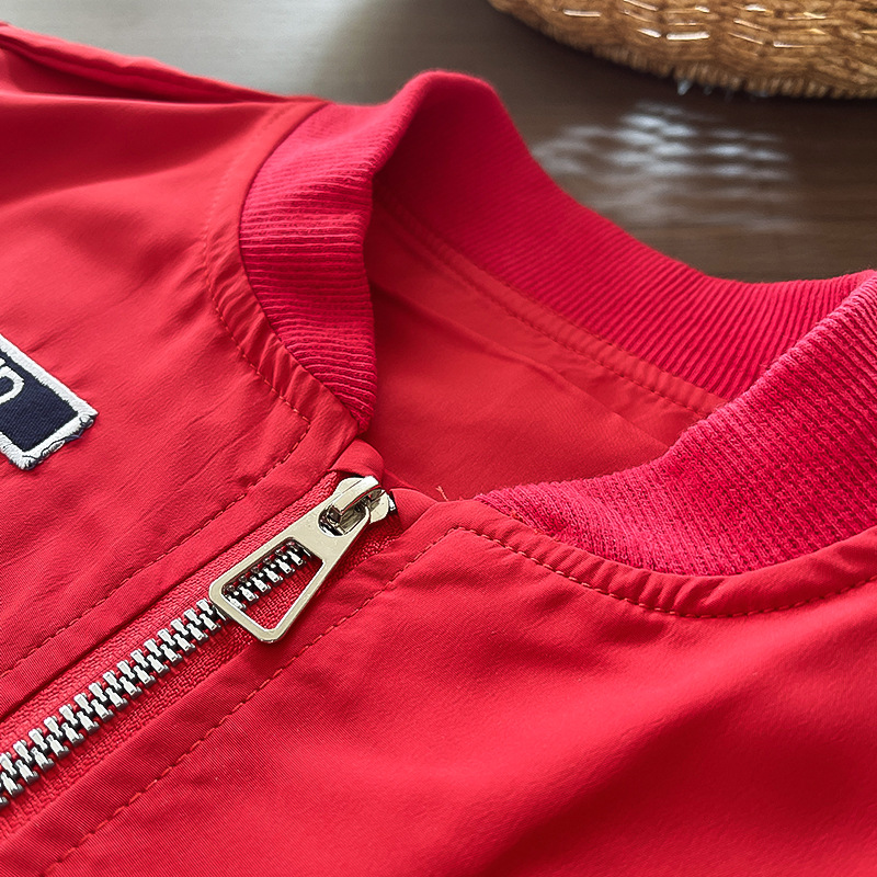 Ensemble trois pièces baseball élégant pour garçon printemps_voghion.com