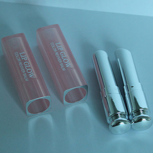 厂家斜口唇膏管化妆品diy直灌方形cd同款变色粉色口红管包材现货 数码家电好货网