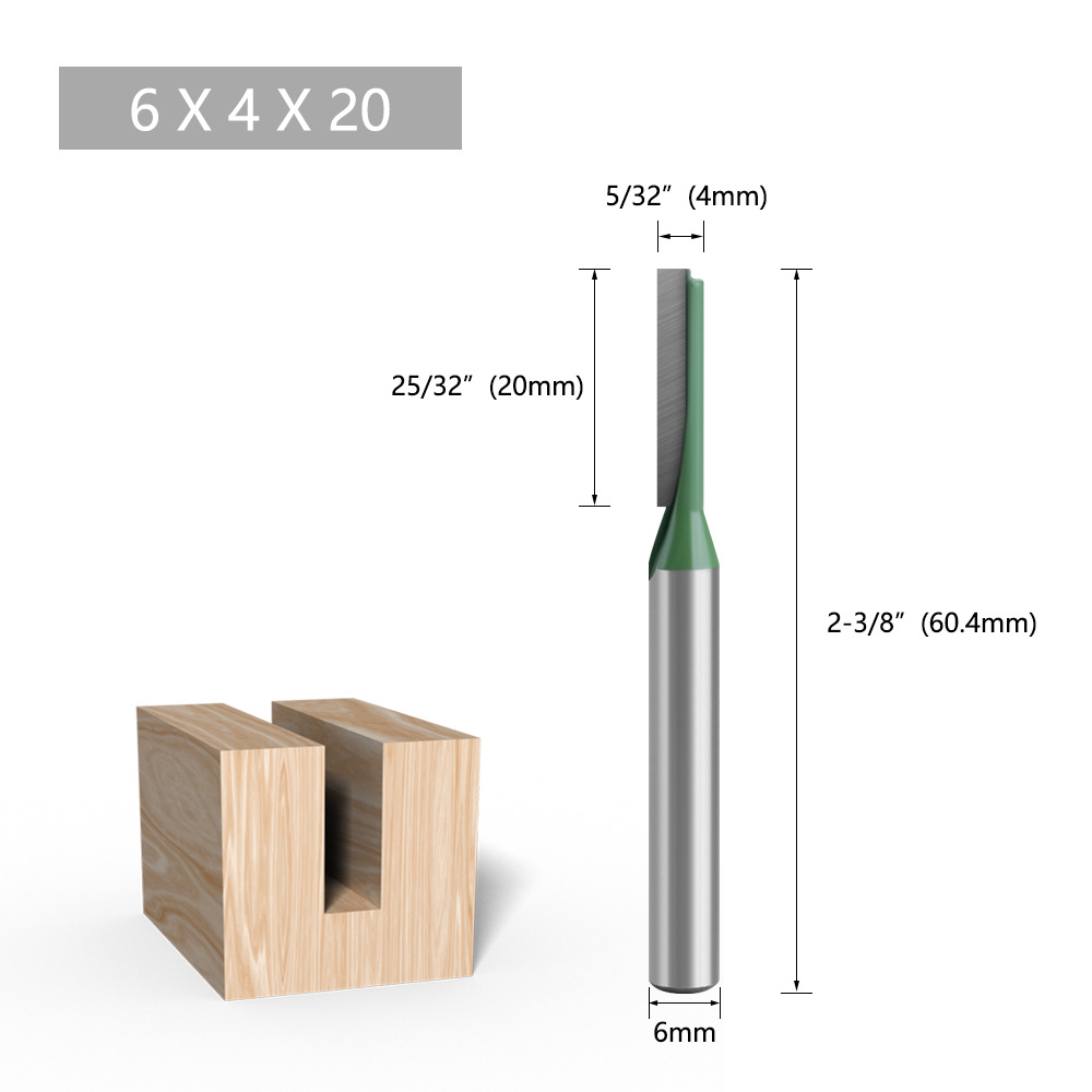 Juego de 6 Cuchillas Rectas de un Solo Filo y de Doble Filo para Máquina de Recorte, Cabezal de Corte de Acero de Tungsteno, Fresa para Máquina de Grabado, Broca para Router, Venta Directa de Fábrica