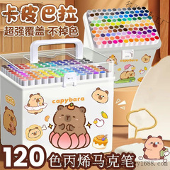 マークペン 子供用 無毒 洗える水彩ペンセット 不透明 幼稚園
