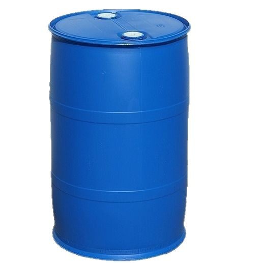 Fábrica directa de 200 litros de barril de plástico azul espesado barril de almacenamiento químico anticorrosión barril de sellado barril de almacenamiento de agua agrícola