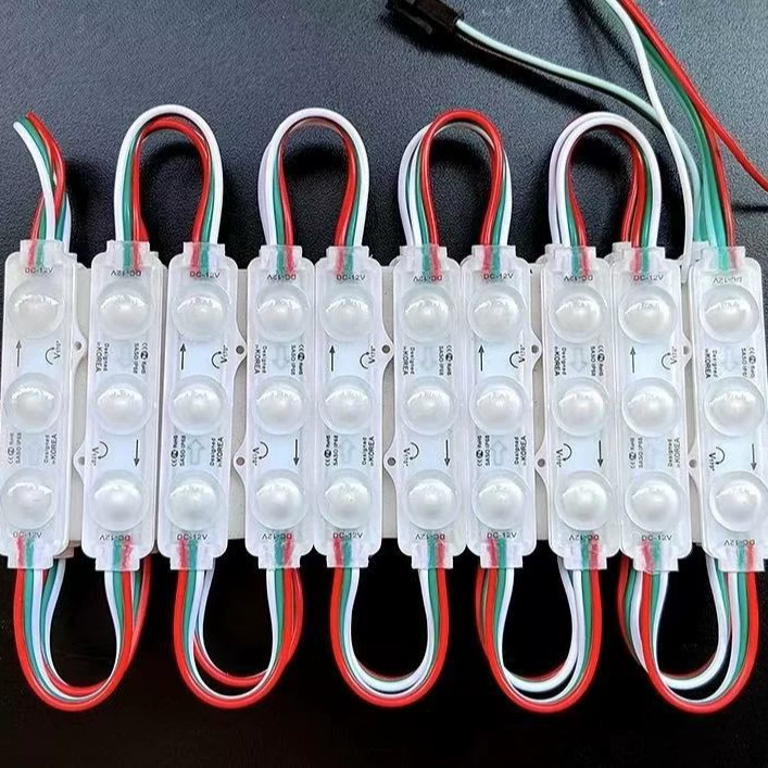 Светодиодный модуль света LED3 с высоким фантазийным цветом 5050 RGB программируемый градиентный корпусный свет