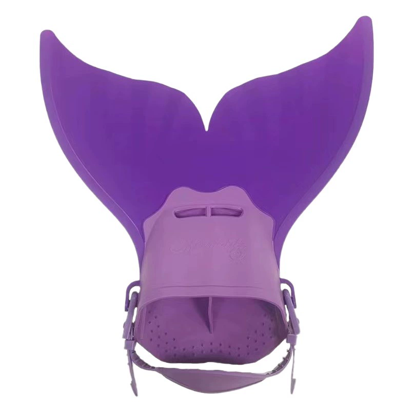 Ласты русалки Цельные Ласты с хвостом Кита Тренировочные ласты для плавания Детское оборудование для плавания и дайвинга Товары для плавания