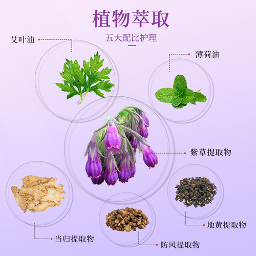 Wancao Tang Purple Sage Ointment for Mosquito Bites - Refreshing, Gentle, Convenient, Family-Friendly - Direct Manufacturer Sales - Soothing Purple Sage Ointment