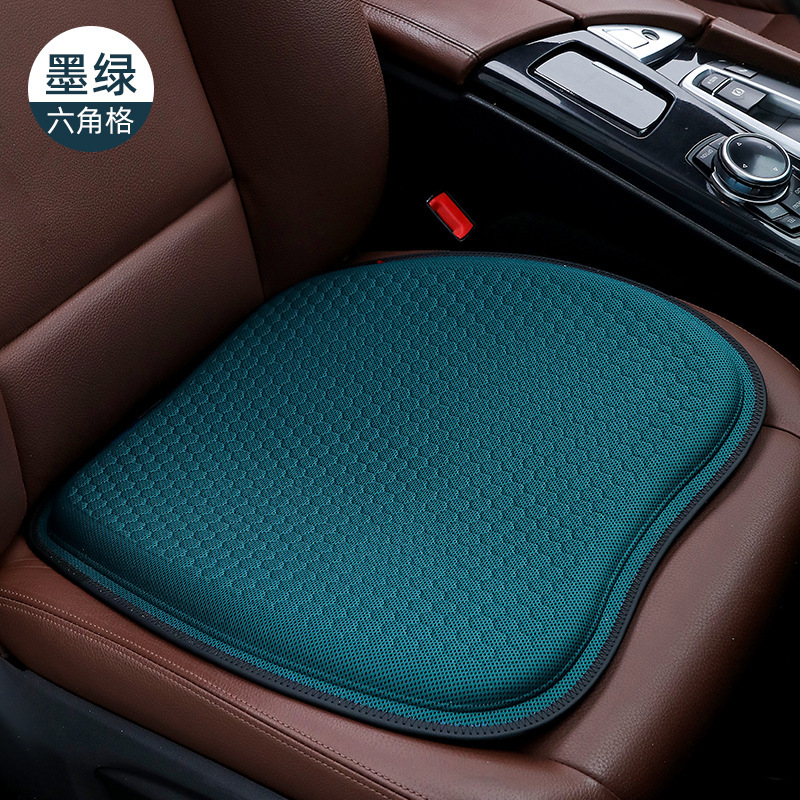 自動車座布団四季通用滑り止め氷糸ハニカムゲル通気在宅勤務久座シート自動車涼しい座布団|undefined
