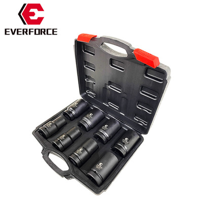 1寸重型维修气动套筒加长厚电动扳手22-41mm工厂货车轮胎汽车|ms