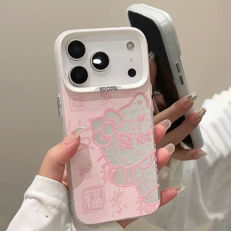 发财凯蒂适用苹果17Promax手机壳iPhone16元气壳日韩15/14跨境13/|undefined