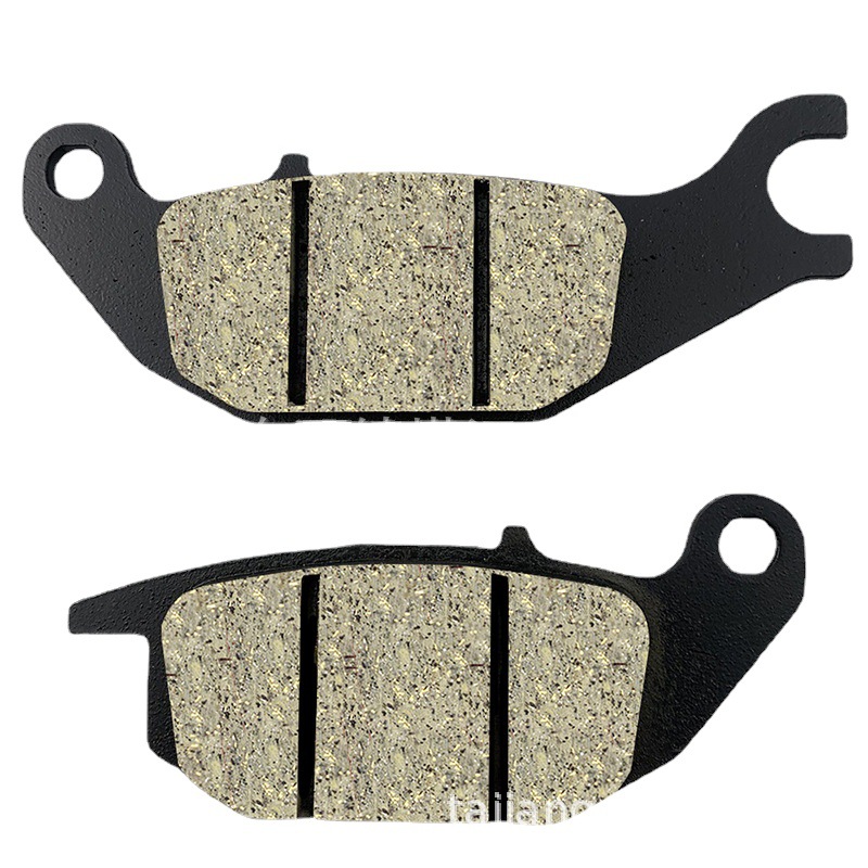 Construcción Yamaha delantero y trasero de disco de FRENO de cuero YS150 volando 150/250 FRENO de la motocicleta COJÍN DE FRENO