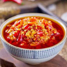 蒜蓉辣椒酱剁椒蒜泥酱烧烤调料外卖搭档贴牌定制