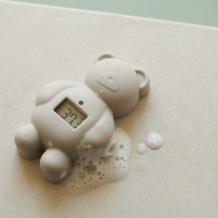 Baby Water Thermometer Smart Digital Display Bear Bath Thermometer Kidsren's Bath Water Temperature Measurement Baby Bath Water Thermometer