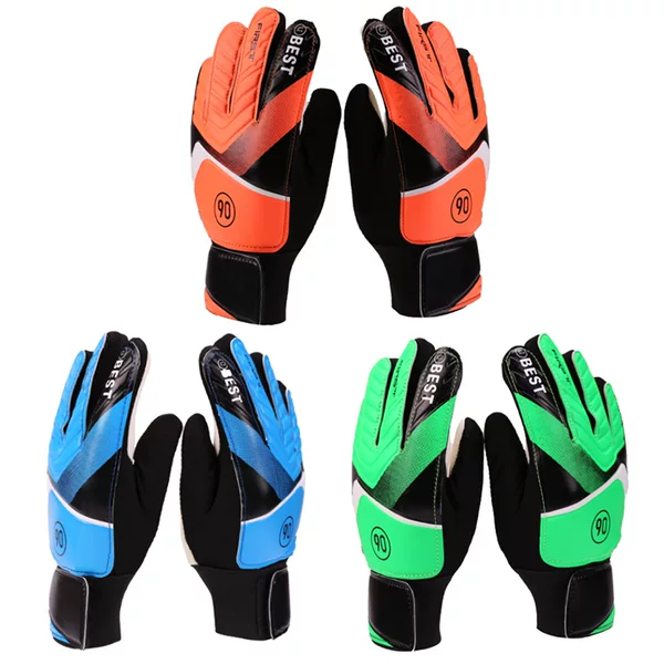 Children's Football Goalkeeper Gloves No. 5 No. 6 No. 7 Latex Non-Slip Goalkeeper Gloves Wear-Resistant Breathable Sports Gloves