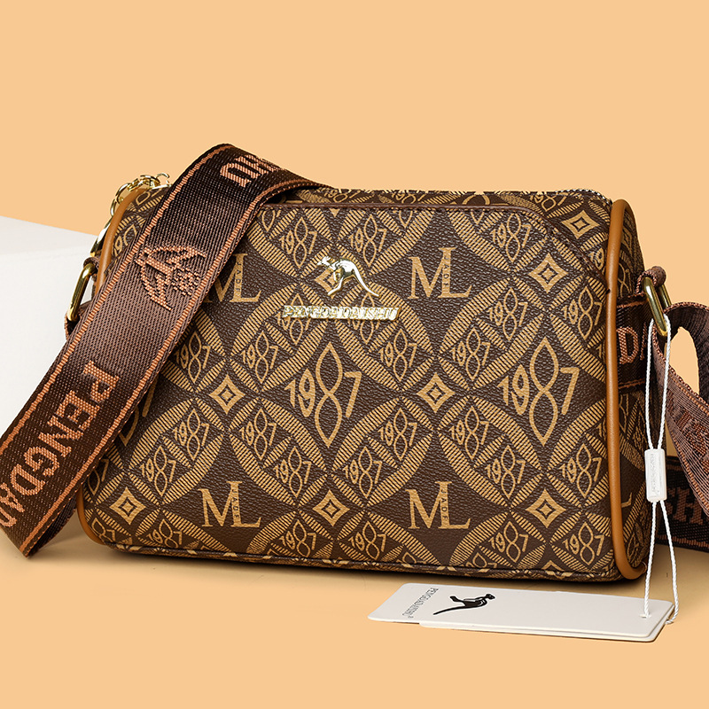 Bolso de moda versátil, bolso de hombro, bolso de almohada de verano de alta calidad, bolso de mujer retro europeo y americano, bolso de hombro de moda