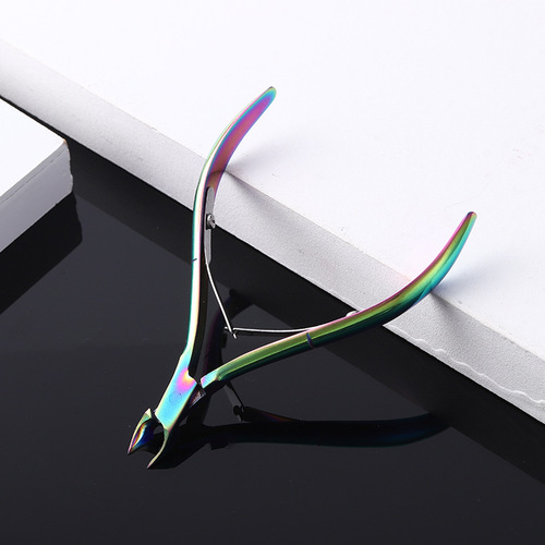 Factory direct sales for D501 dead skin scissors, manicure, dead skin pliers, beauty removal and barb manicure repair tools, colorful gold