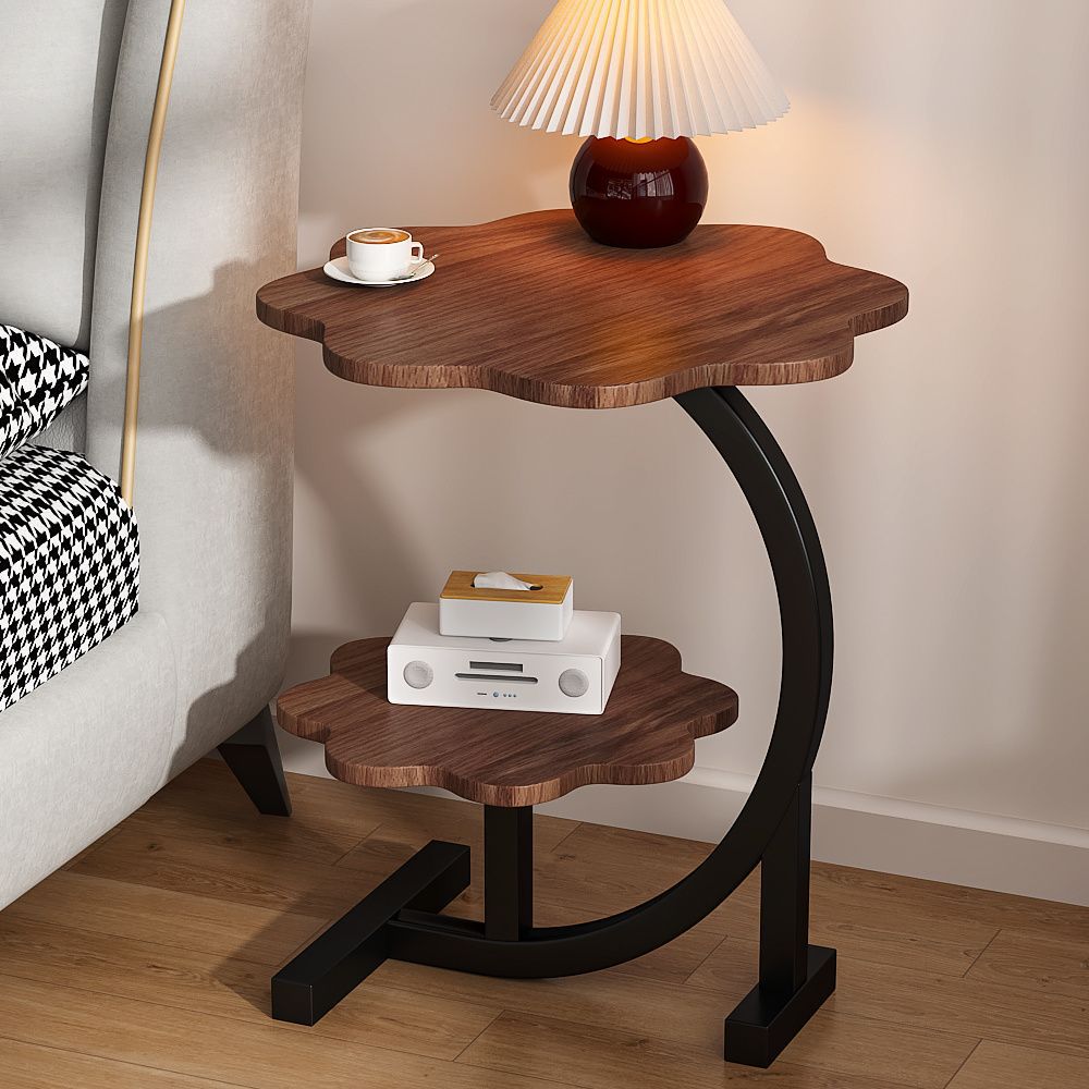 더블 레이어 클라우드 모델 - 월넛 블랙 프레임