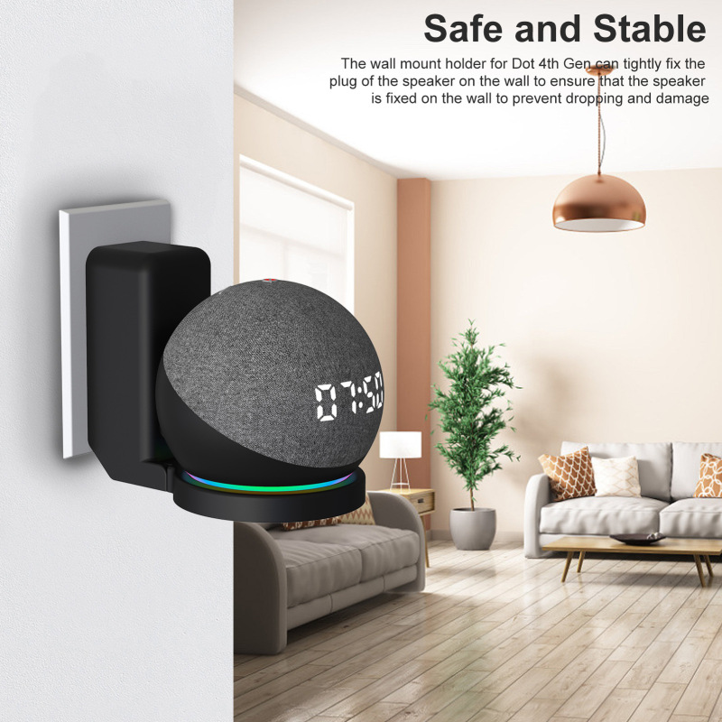 越境新商品echodot4壁掛け充電スタンド収納スタンド壁掛けスタンドAmazon Dot4アクセサリー工場|undefined