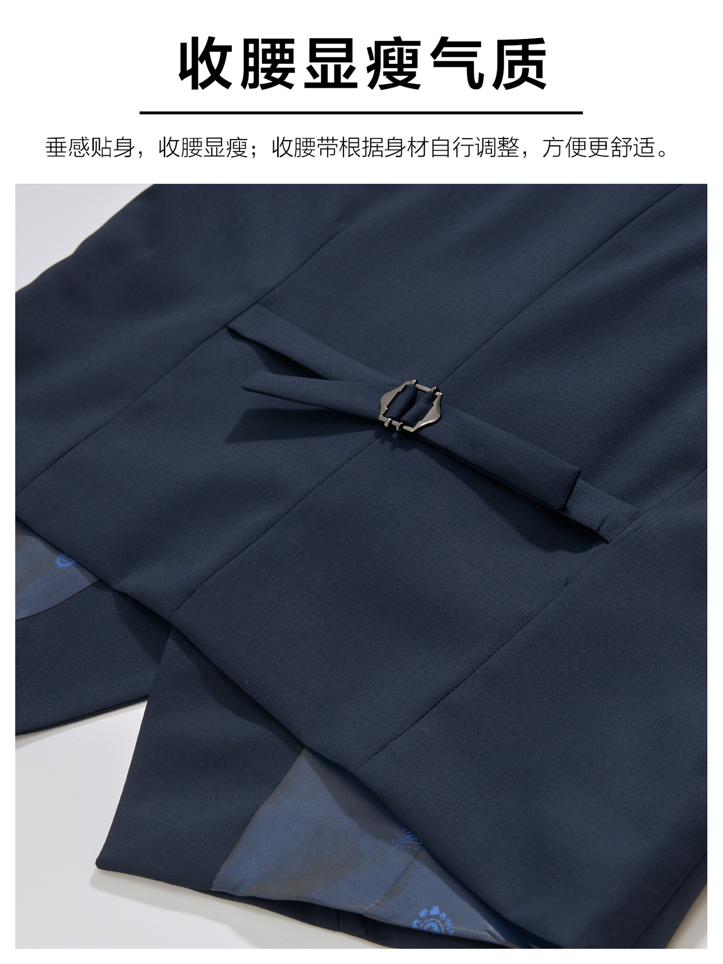 High-end seda lana chaleco de hombre chaleco azul tibetano chaleco británico delgado chaleco chaleco chaleco chaleco