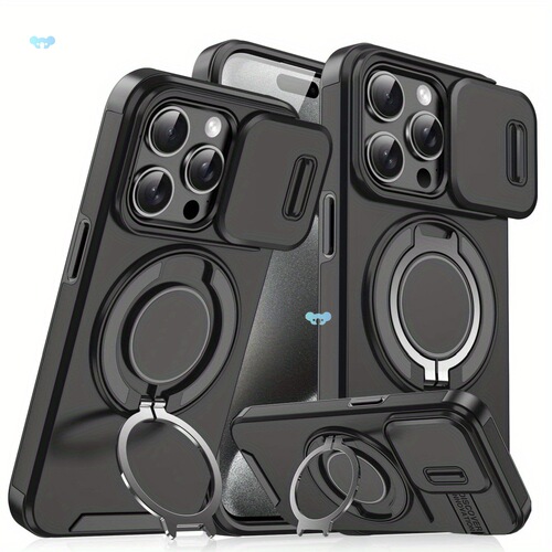 Magnetic Full Camera Protection Shockproof Phone Case