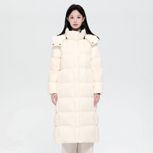 双11极寒羽绒服女2025年长款过膝宽松加厚男女同款外套新品
