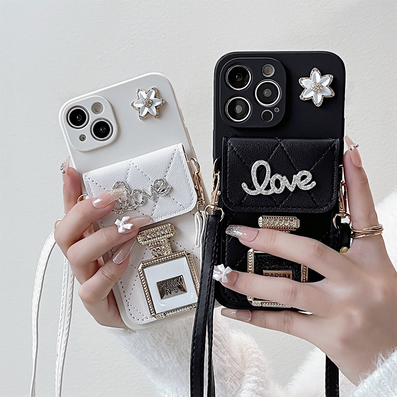 Phone Cases Classification Rhinestone Bag Letter Perfume Bottle Handmade Cute Luxurious Phone Cases Phone Accessories