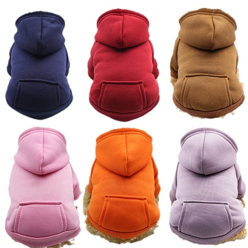 Autumn/Winter Dog Fleece Sweatshirt Trend Brand Two-Sided Sporty Pet Dog and Cat Clothing Outdoor Supply Manufacturer Wholesale