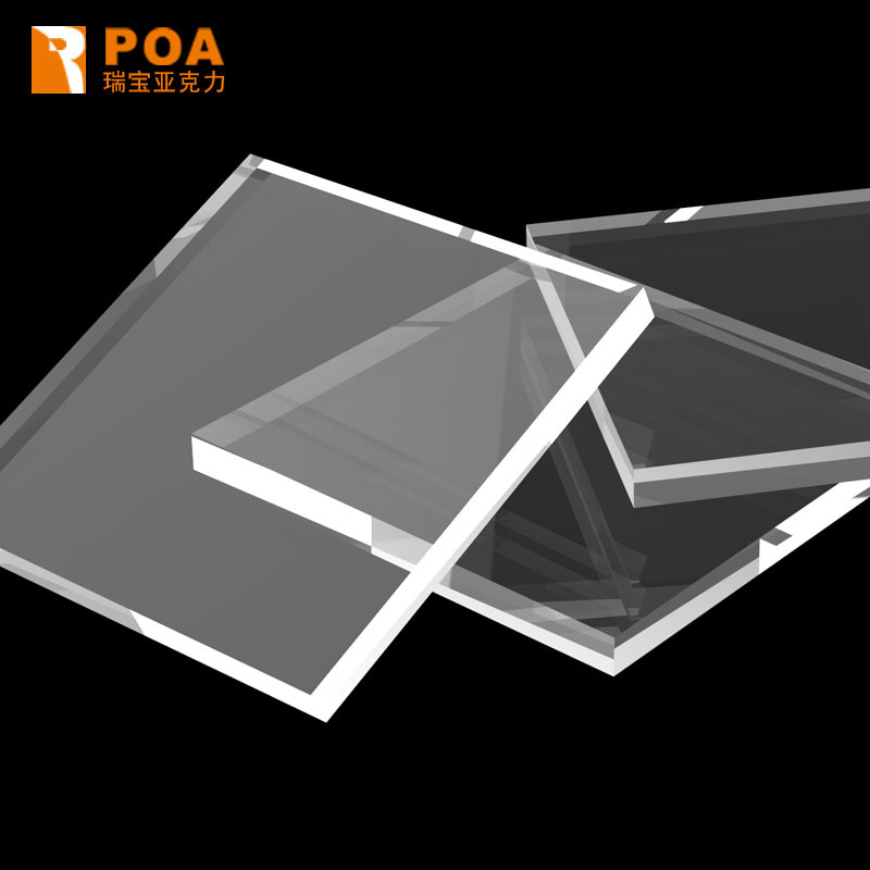 透明亚克力展示盒子塑料板广告材料折弯激光加工彩色有机玻璃厚板