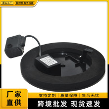 迷你太阳能悬浮氧气泵喷泉花园泳池池塘户外内微型圆形电池板水泵