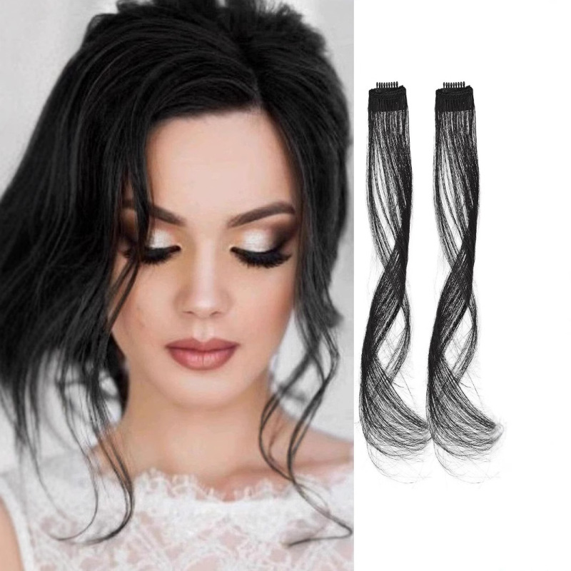 Long side bangs wave roll clip bangs front side bangs contour prominent female daily use new manufacturers