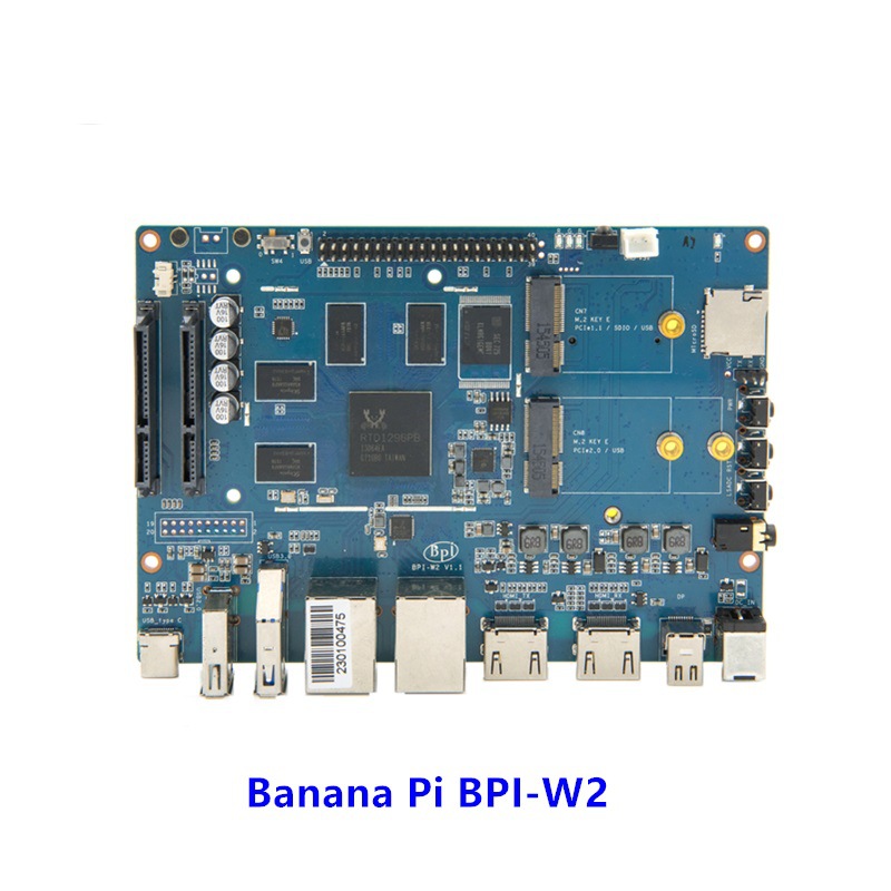 香蕉派Banana Pi BPI-W2 开源硬件，RTD1296方案设计