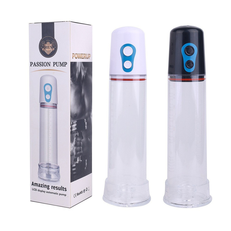 Men's Airplane Cup Long Thick Penis Trainer Negative Pressure Vacuum Erection Stretching Enlarger Adult Sex Toys