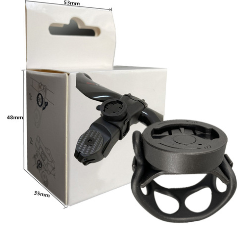 Rotate 360-degree bicycle stem and install Garmin computer holder for Magene xoss Walker G