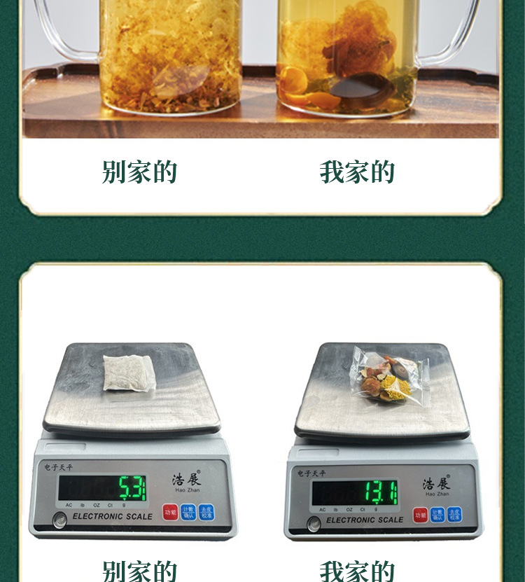 Pang Da Hai Luo Han Guo Ju Hong Throat Comfort Herbal Tea Blend 2 Sachets Trial Pack 120g Sugar Free key features