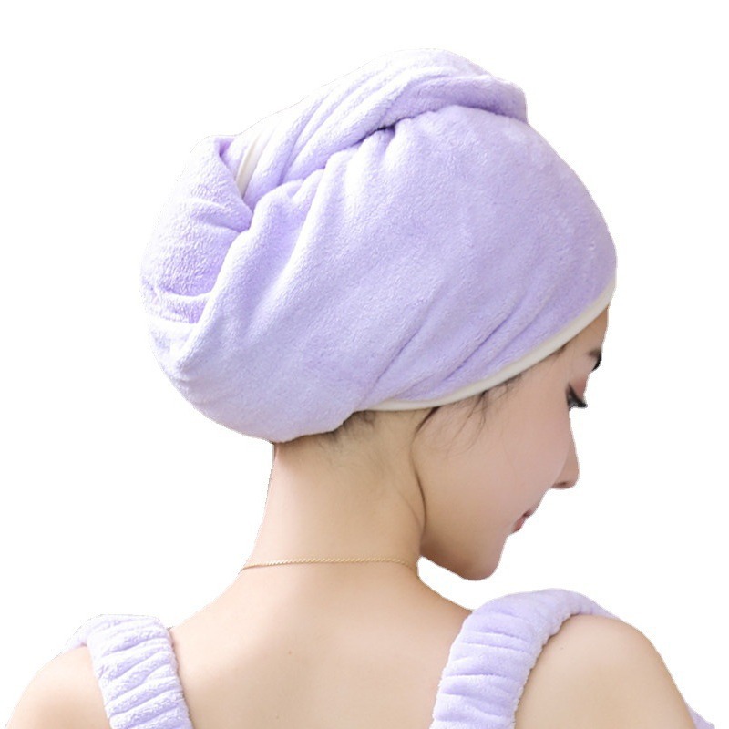 Dry Cap Women, Super Absorbent Quick-Dry Drying Towel, Shower Cap, 2022 New Style, Thickened Wrap For Washing Hair_voghion.com