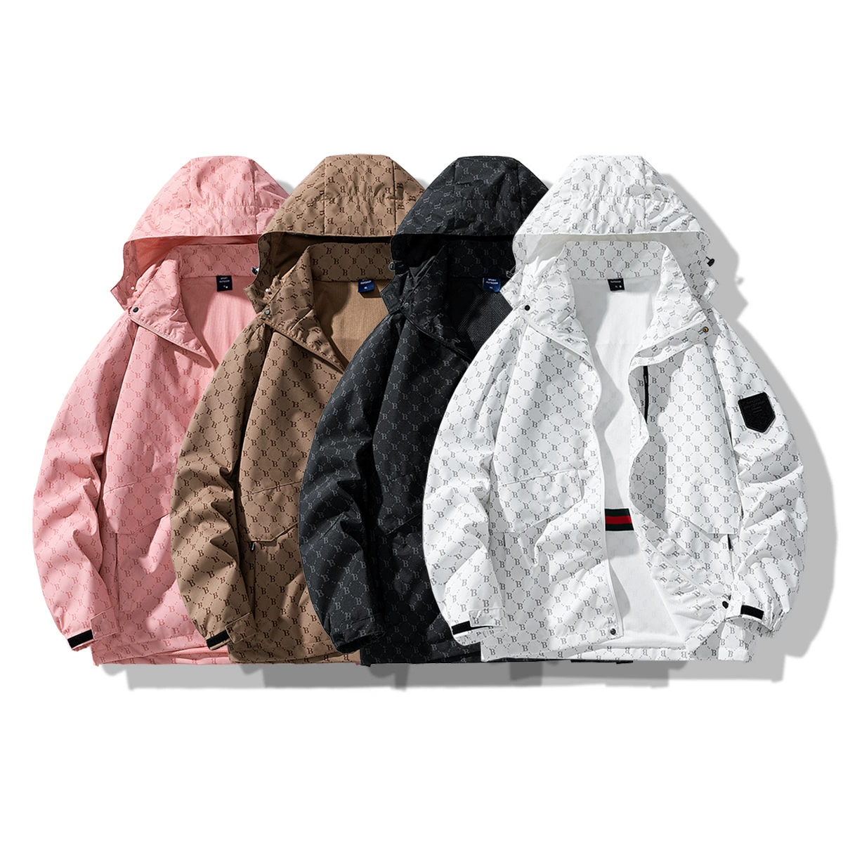 Спортивные куртки мужские 2024 весна новая повседневная куртка мужские весенние тренды водонепроницаемые уличные куртки мужская одежда