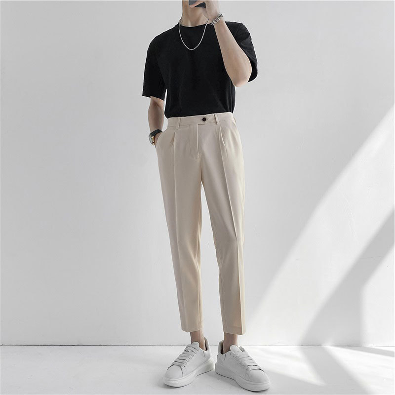 Khaki trousers