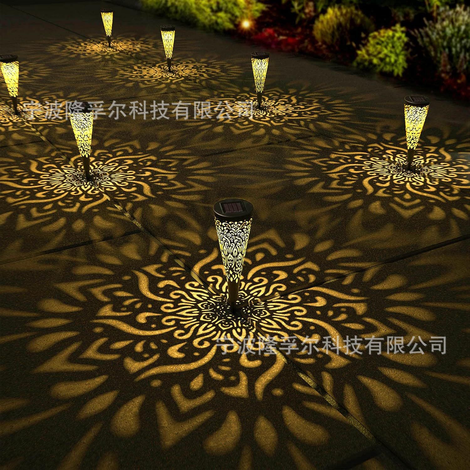 같은 스타일의 인기 판매 - 복잡한 패턴 - 중공 잔디 램프