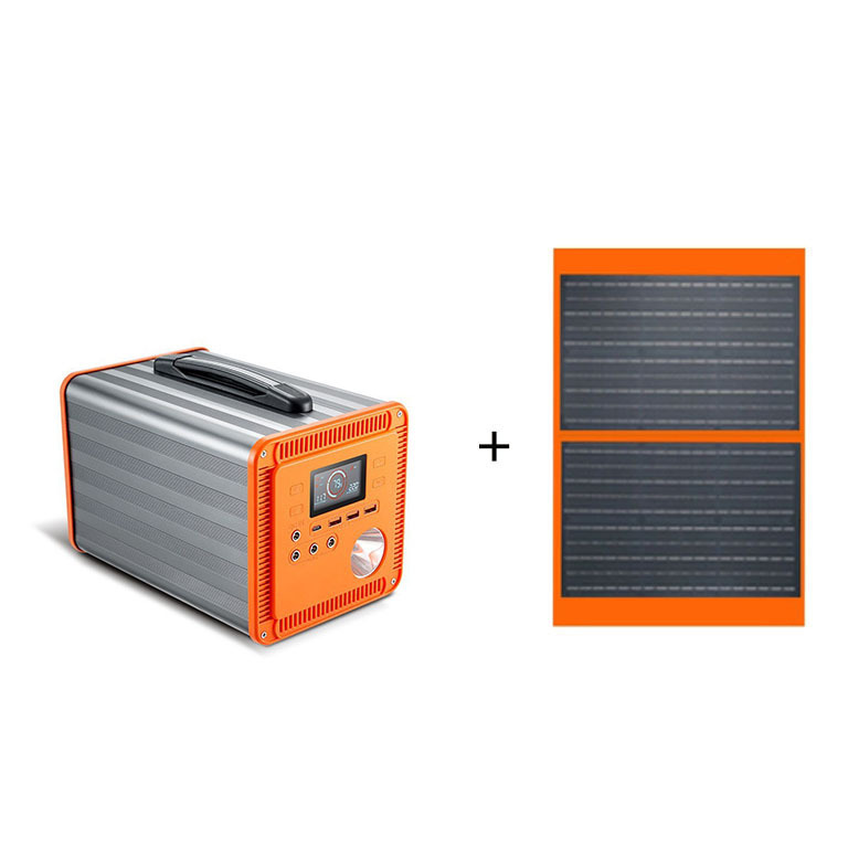 500W ソーラー屋外モバイル電源 ポータブル車載ライブブロードキャスト キャンプ 夜市屋台専用蓄電池|undefined