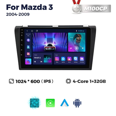 DVD Navigation 3 2004-2009 Android large - m100cp-4-core-132g