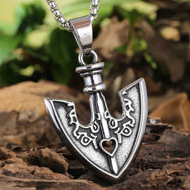 不锈钢动漫的奇妙冒险周边吊坠 钛钢个性时尚男女项链