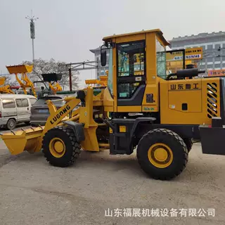 多功能四驱液压柴油抓木机厂家 小型柴油轮式装载机 农用推土铲车