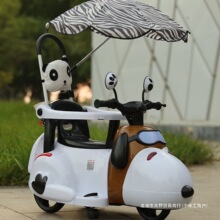 儿童电动摩托车三轮车6个月6岁轻便手推车可充电可坐可遥控玩具车