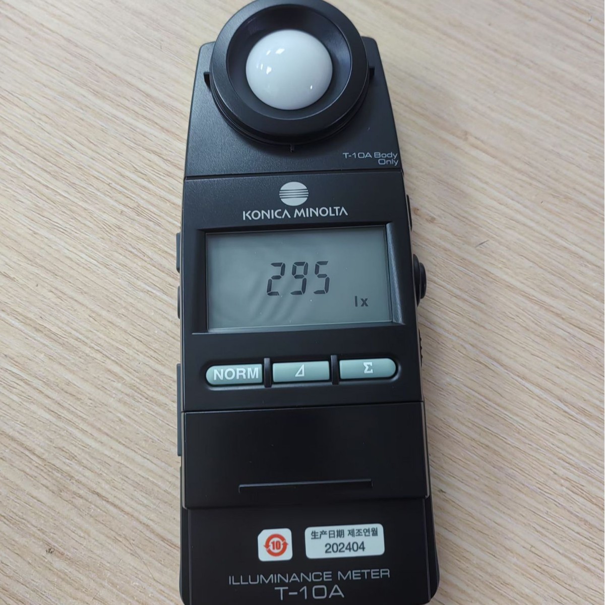 柯尼卡美能达T-10A/T-10MA数字照度计亮度计照度仪全光谱数显
