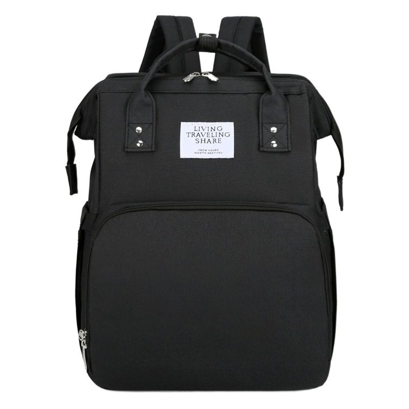 2025 nueva cuna plegable, bolsa de mamá portátil para salir, bolsa de gran capacidad para entrega, bolsa de maternidad para remolque