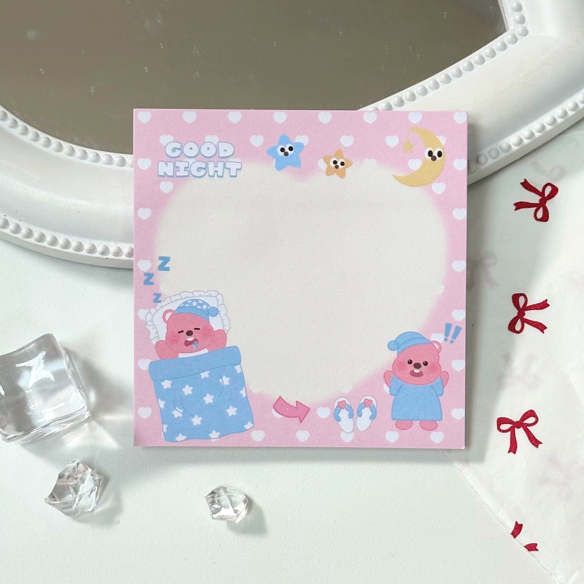 Loopy sticky note high-looking creative ins style sticky student account creative material paper portable note