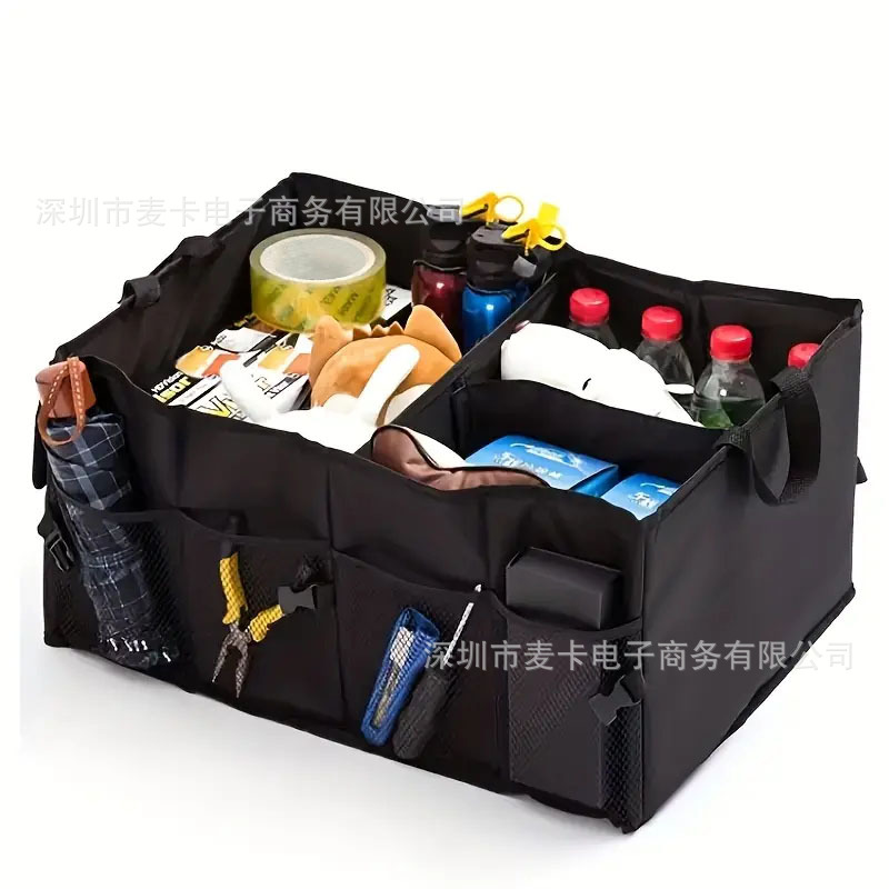 Car Oxford Cloth Storage Bag Car Trunk Organizer Storage Box Foldable Car Storage Bag Storage Box