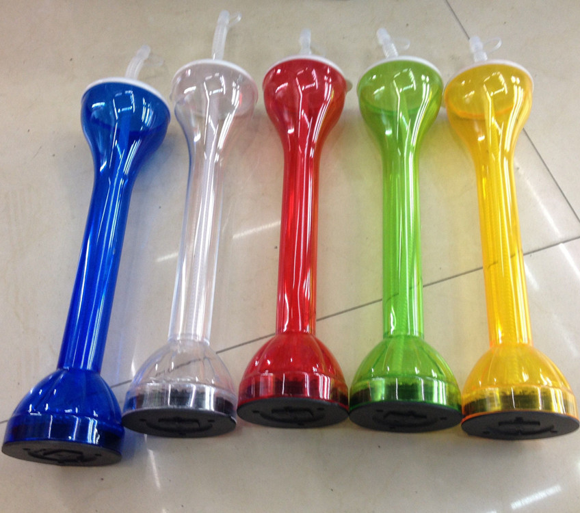 Colorido LED taza luminosa al verter agua, inducción piña taza KTV bar color cambiante cerveza taza de plástico transparente taza de agua