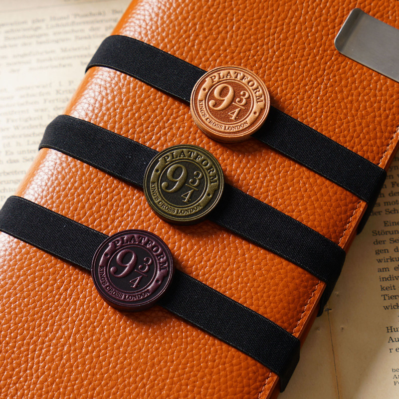 New genuine leather Harry Potter 9 and 3/4 manual hand account pendant Decorative strap INS style European and American style spot