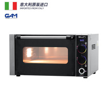 GAM意大利原装进口电披萨炉500度烤箱商用单层1盘比萨炉