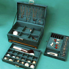 Jewelry Box Felt Jewelry Box Handmade Jewelry Storage Box Wedding Chinese Style Princess European Jewelry Box